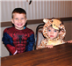 Young Children in Costume Smile at Camera