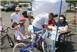 Civilians Sign in for Bike Rodeo