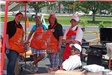 Home Depot Employees and Other Volunteers Smile for the Camera