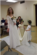 Vintage wedding dress style show