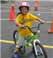 Young Rider Smiles With Helmet On