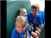 Safety Town Kids on the School Bus