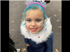 Little Girl in Princess Costume
