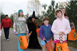 Children in Costumes Gather for Picture