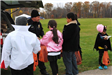 Police Officer Giving Out Candy
