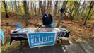 Elliot for judge; Halloween in the Park