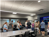 Residents Touring the Police Department at the Safety Center Facility Dedication - June 22, 2025