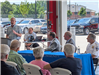 John Coon Delivering a Speech Regarding His Grandfather Elmer Coon, To Residents at the Safety Center Facility Dedication - June 22, 2025