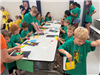 Safety Town Students Make Crafts on Day 2 of Safety Town 2025