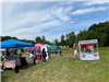 Vendors Set Up At Copley Community Park on Saturday For Heritage Days 2025
