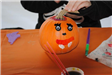 Pumpkin With Painted Face