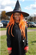 Witch With Orange Wig