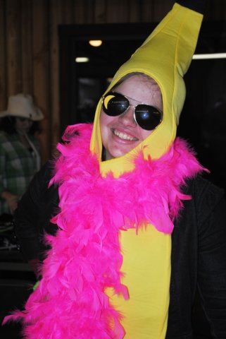 Volunteer in Banana Costume