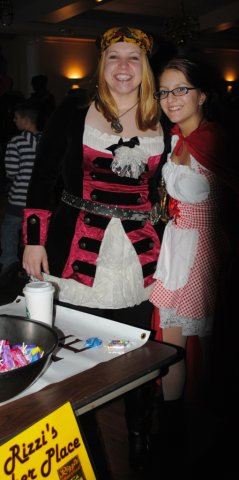 Volunteers in Dress Costumes