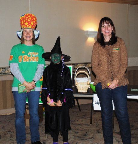 Volunteers Smiling Together