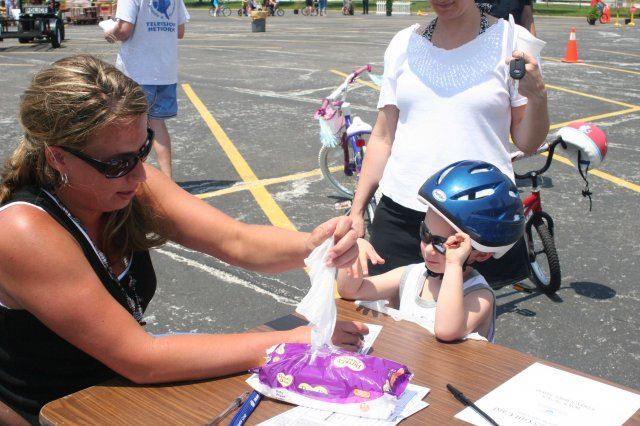 Young Child Cleans Hands