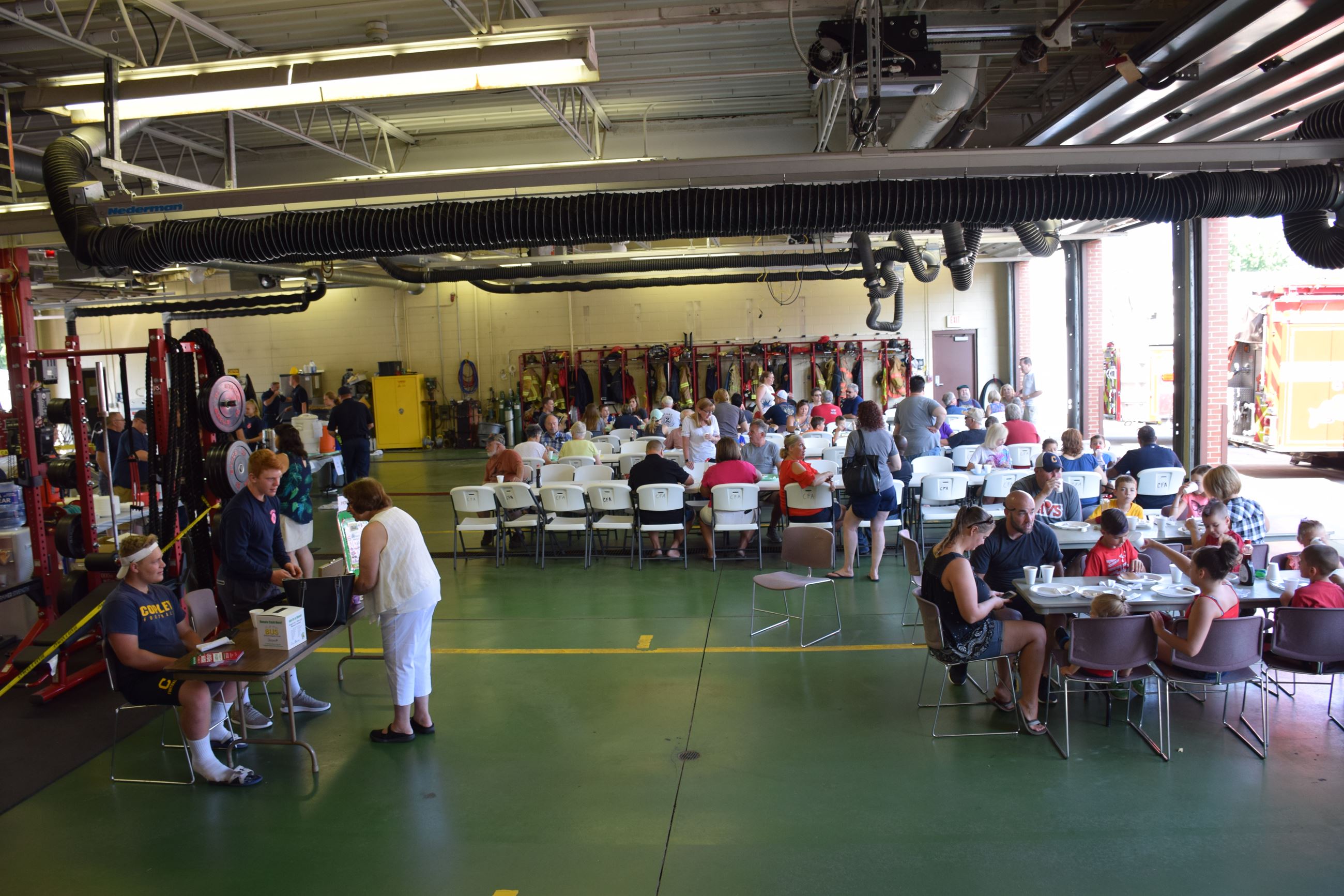 Fire Department pancake Breakfast 2018