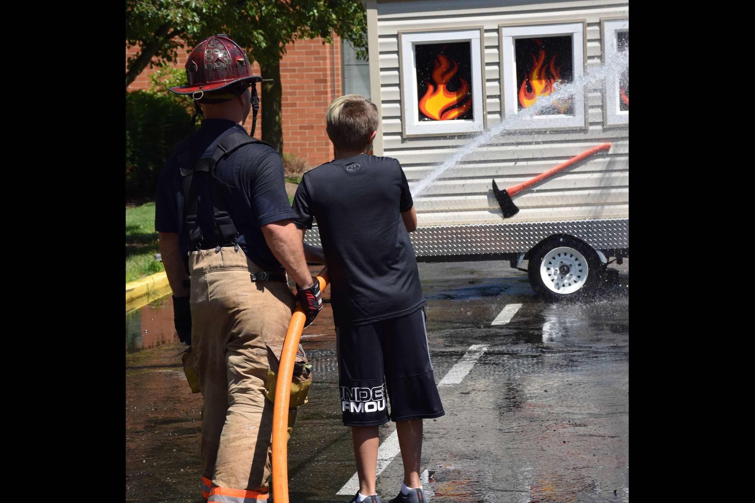 Copley Fire Department Children's Training House