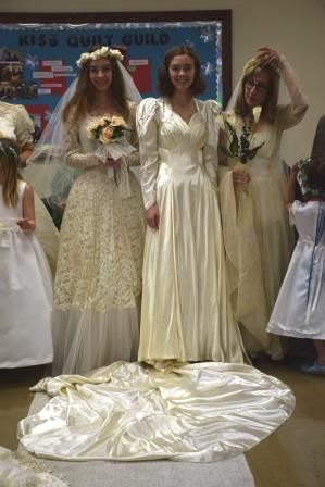 Girls in Wedding Dresses