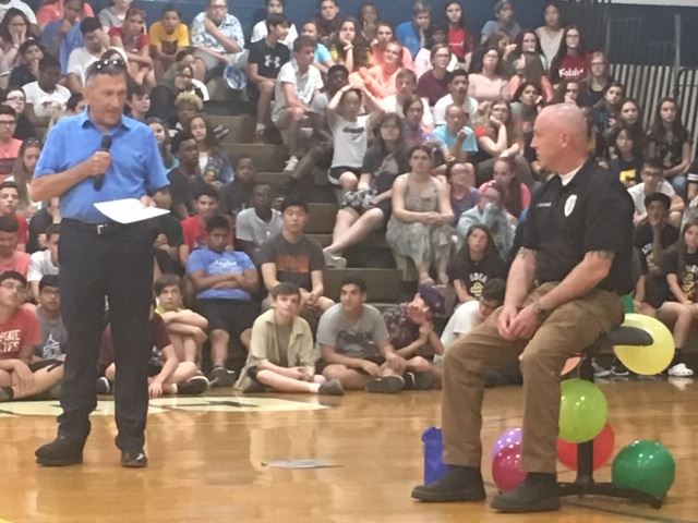 D.A.R.E. Honoring Det. Ballinger May 2019