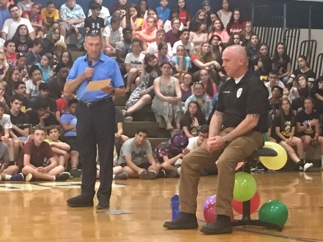 D.A.R.E. Honoring Det. Ballinger May 2019