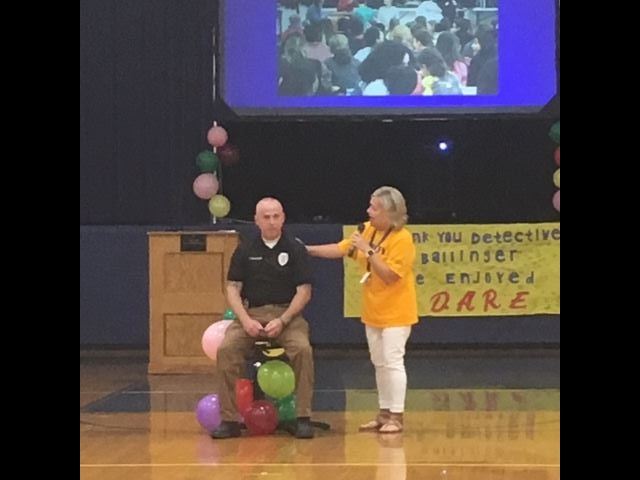 D.A.R.E. Honoring Det. Ballinger May 2019