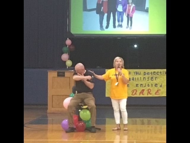 D.A.R.E. Honoring Det. Ballinger May 2019