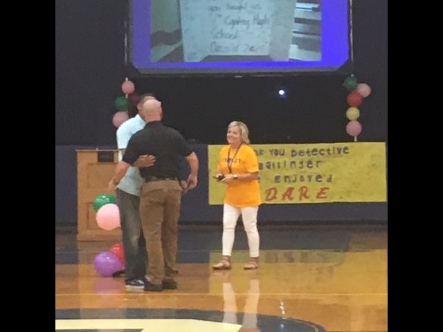 D.A.R.E. Honoring Det. Ballinger May 2019