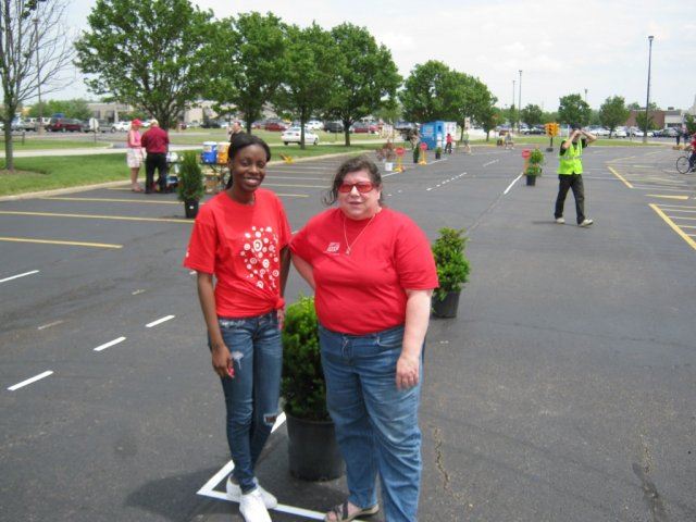 Target Employees Prepare for Event