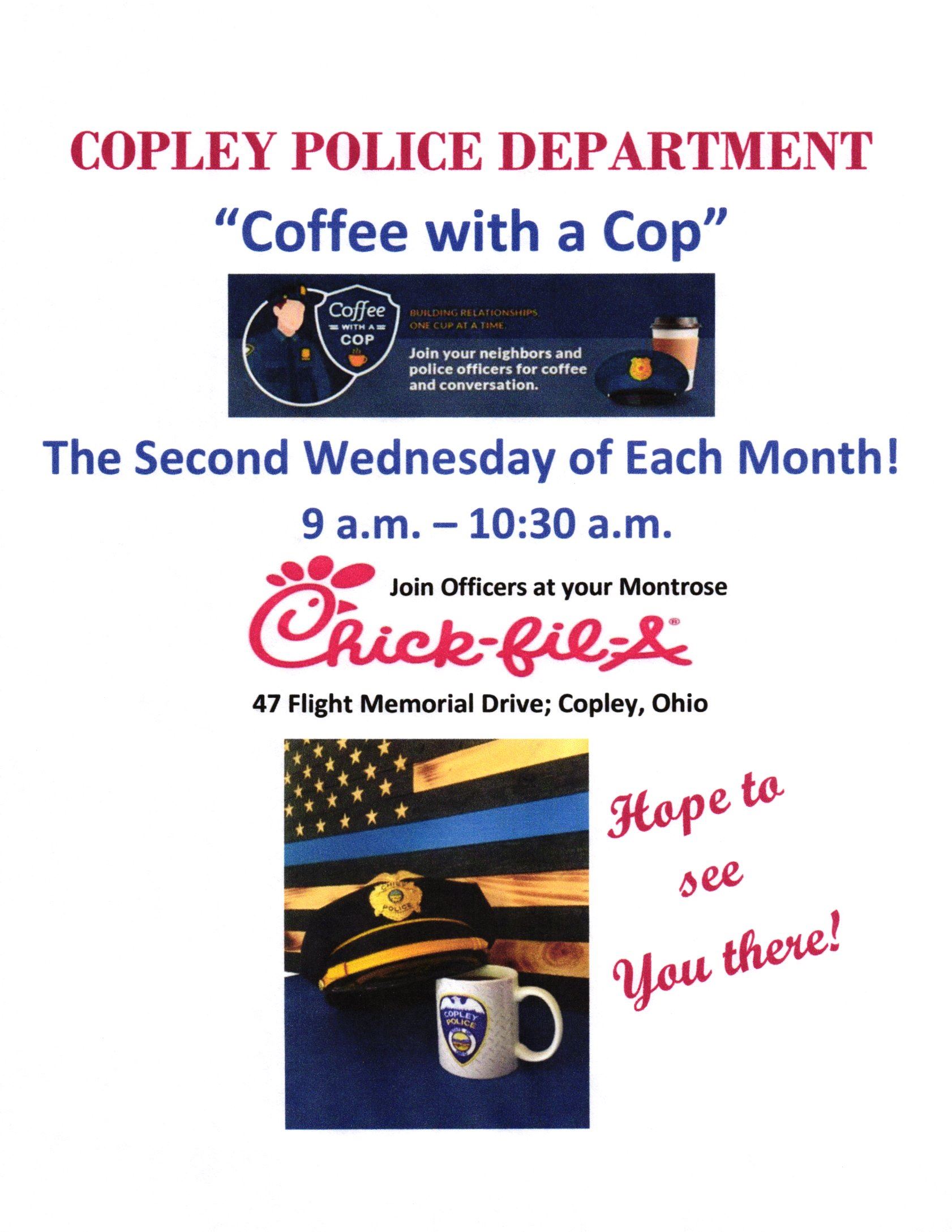 COFFEE COP 2ND WED