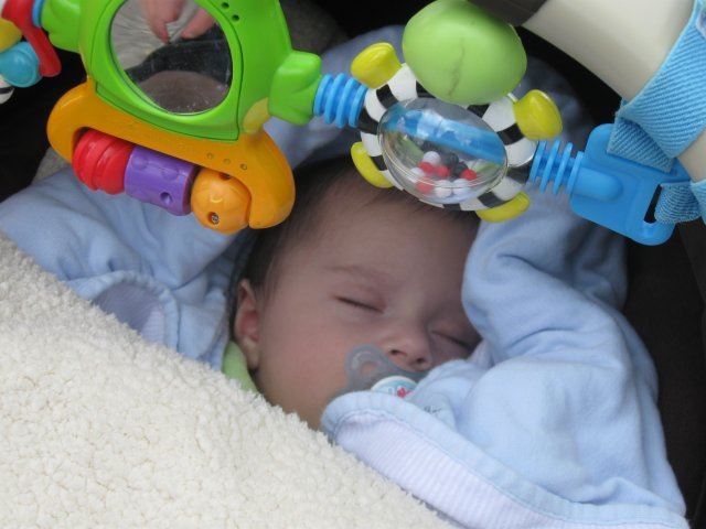 Sleeping Child at Event