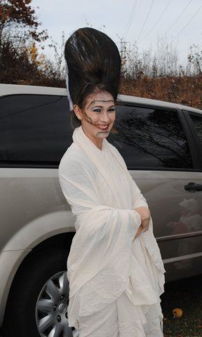 Young Person in Zombie Costume