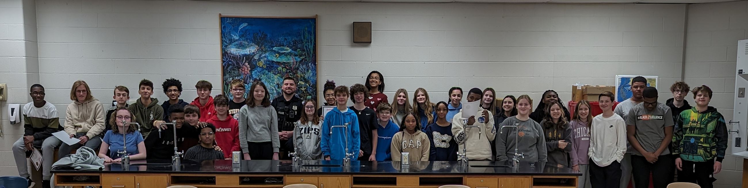 class 4; D.A.R.E., 8TH GRADE GRADUATION