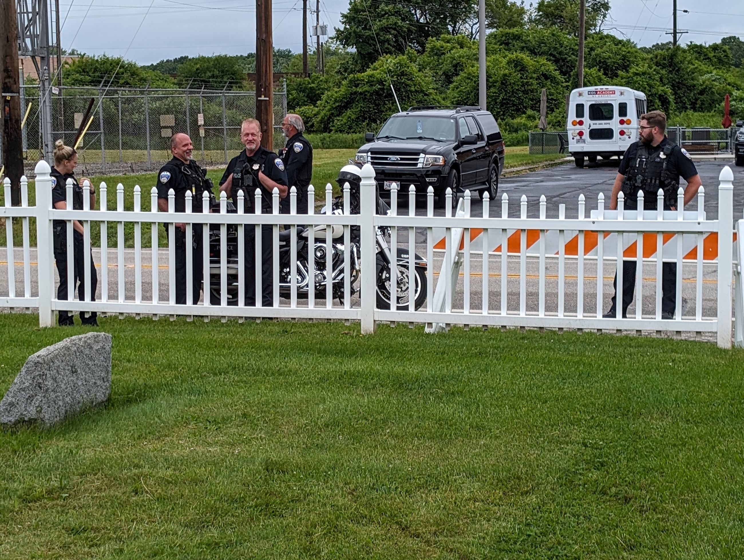 Officers street; Memorial Day 2024