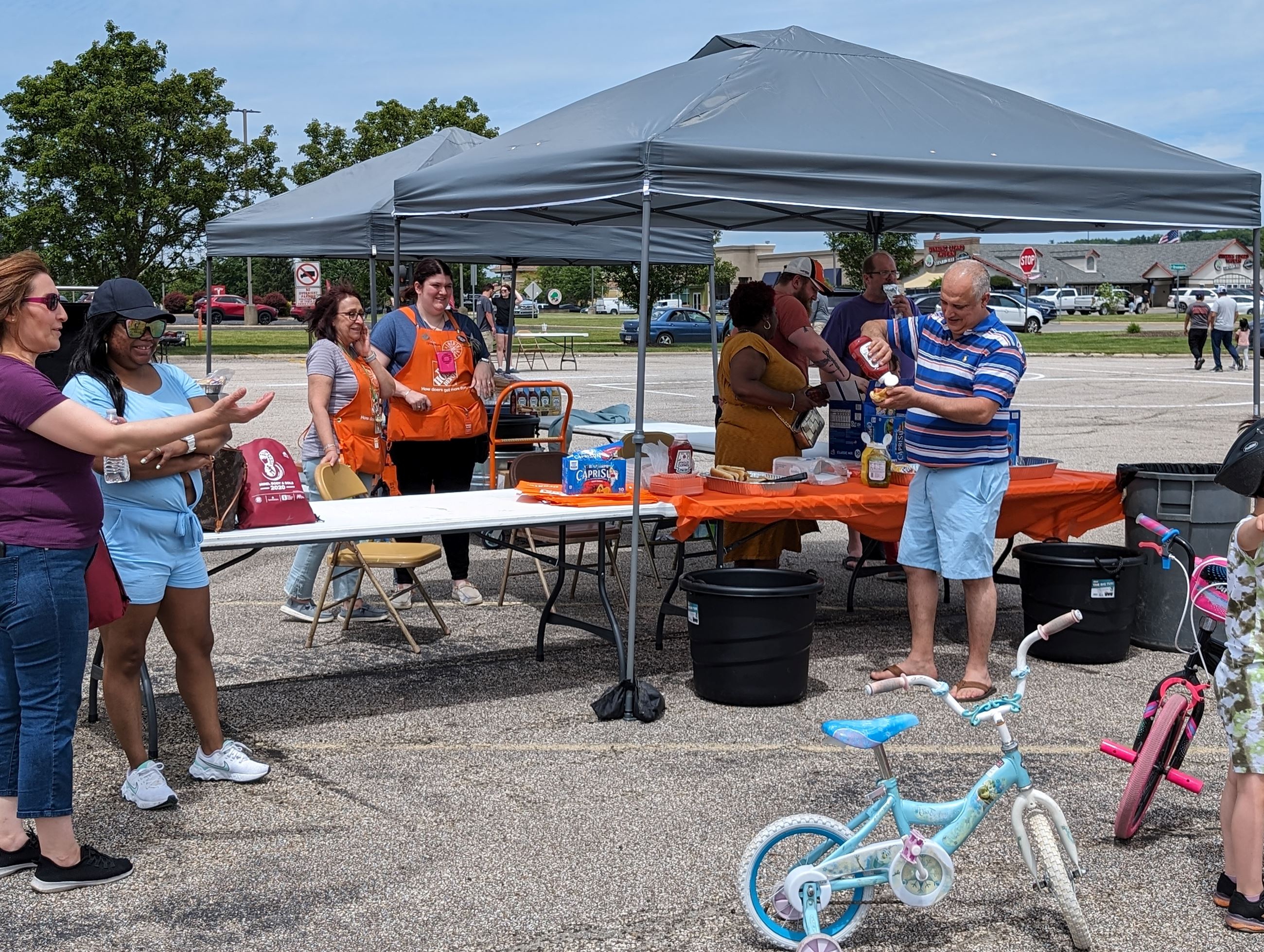 Home Depot Refreshment 2; Bike Rodeo; Copley PD; 2024