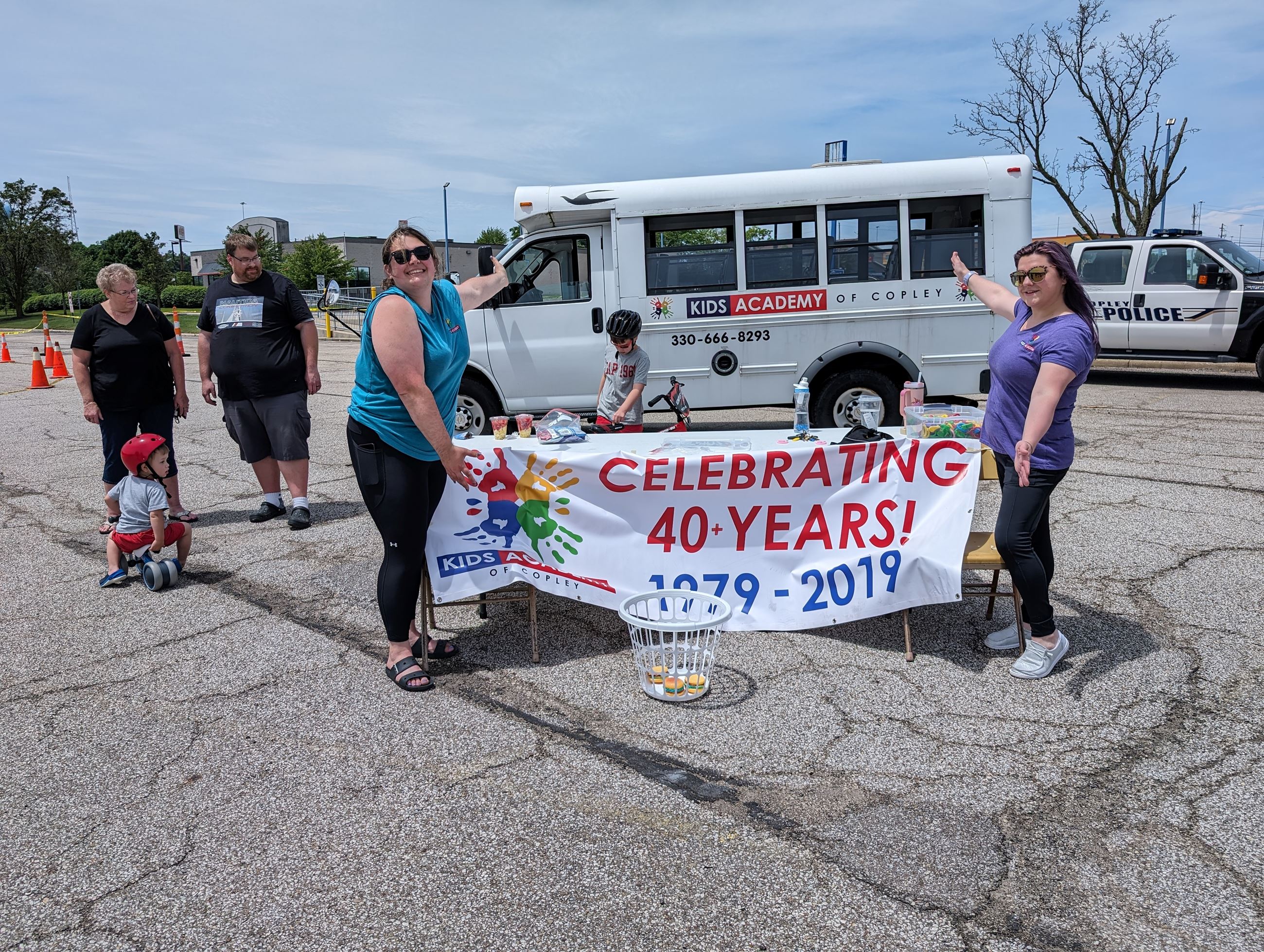 Kids Academy; Bike Rodeo; Copley PD; 2024