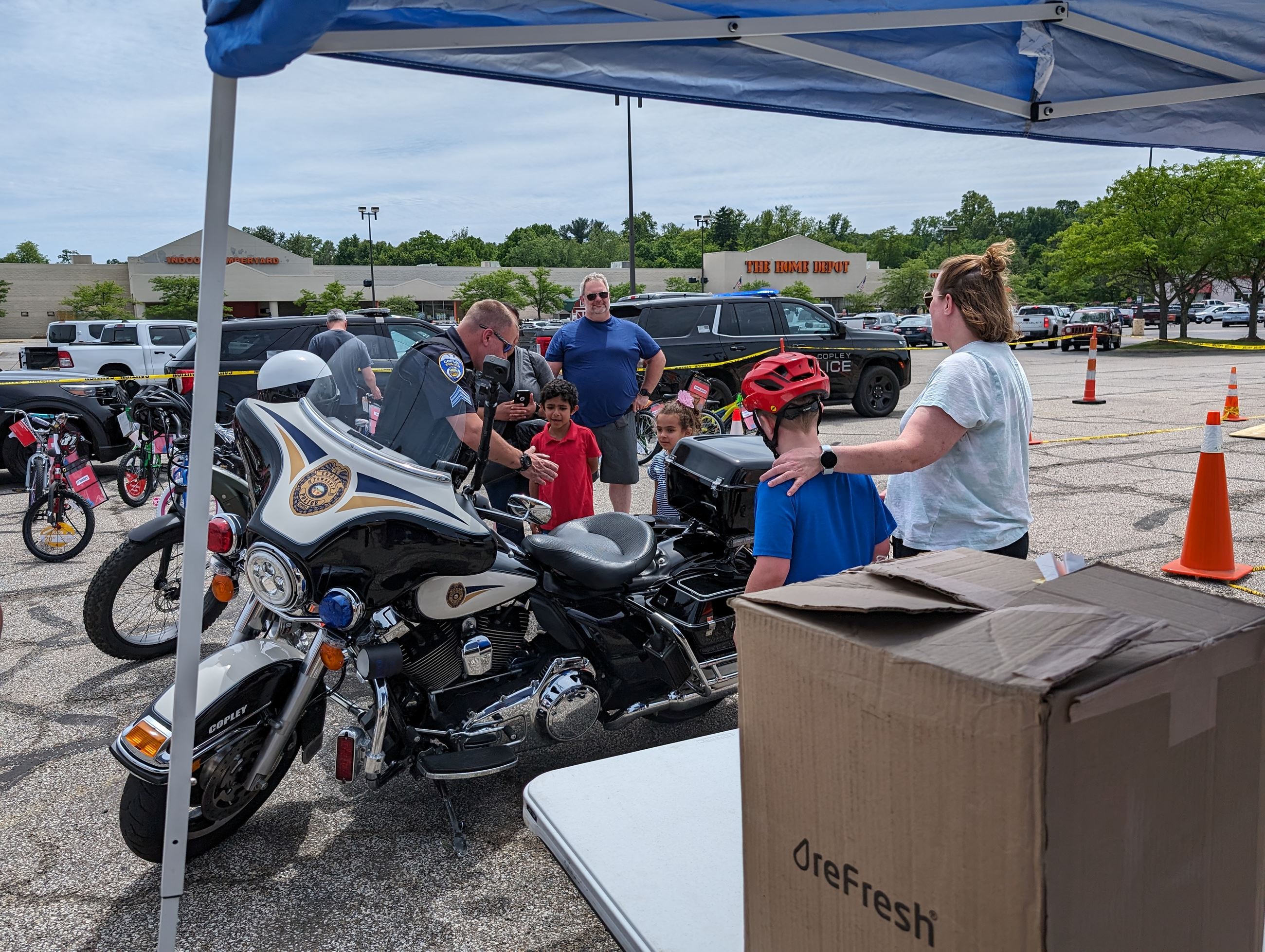 Motorcycle 2; Bike Rodeo; Copley PD; 2024