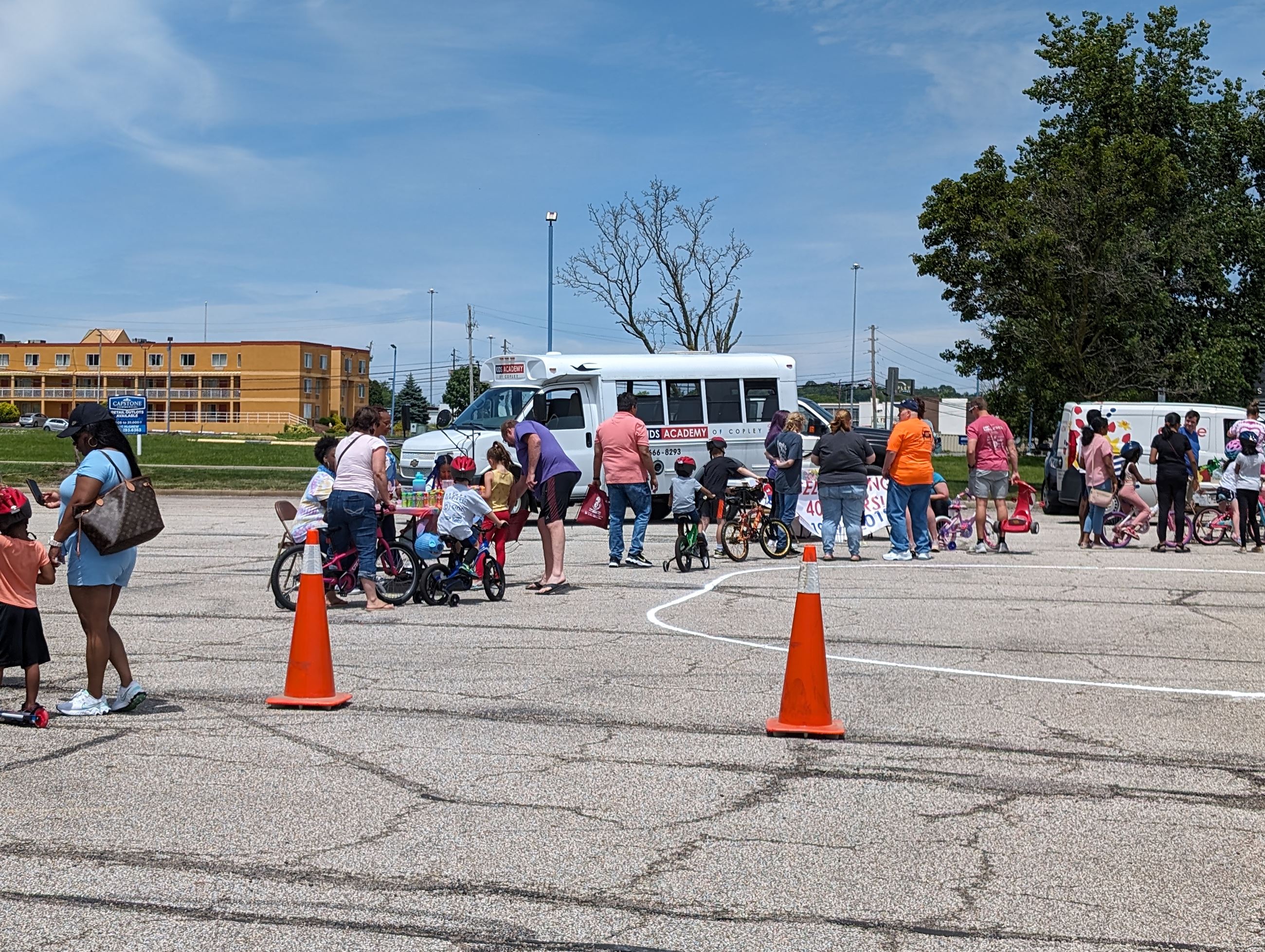 People; Bike Rodeo; Copley PD; 2024