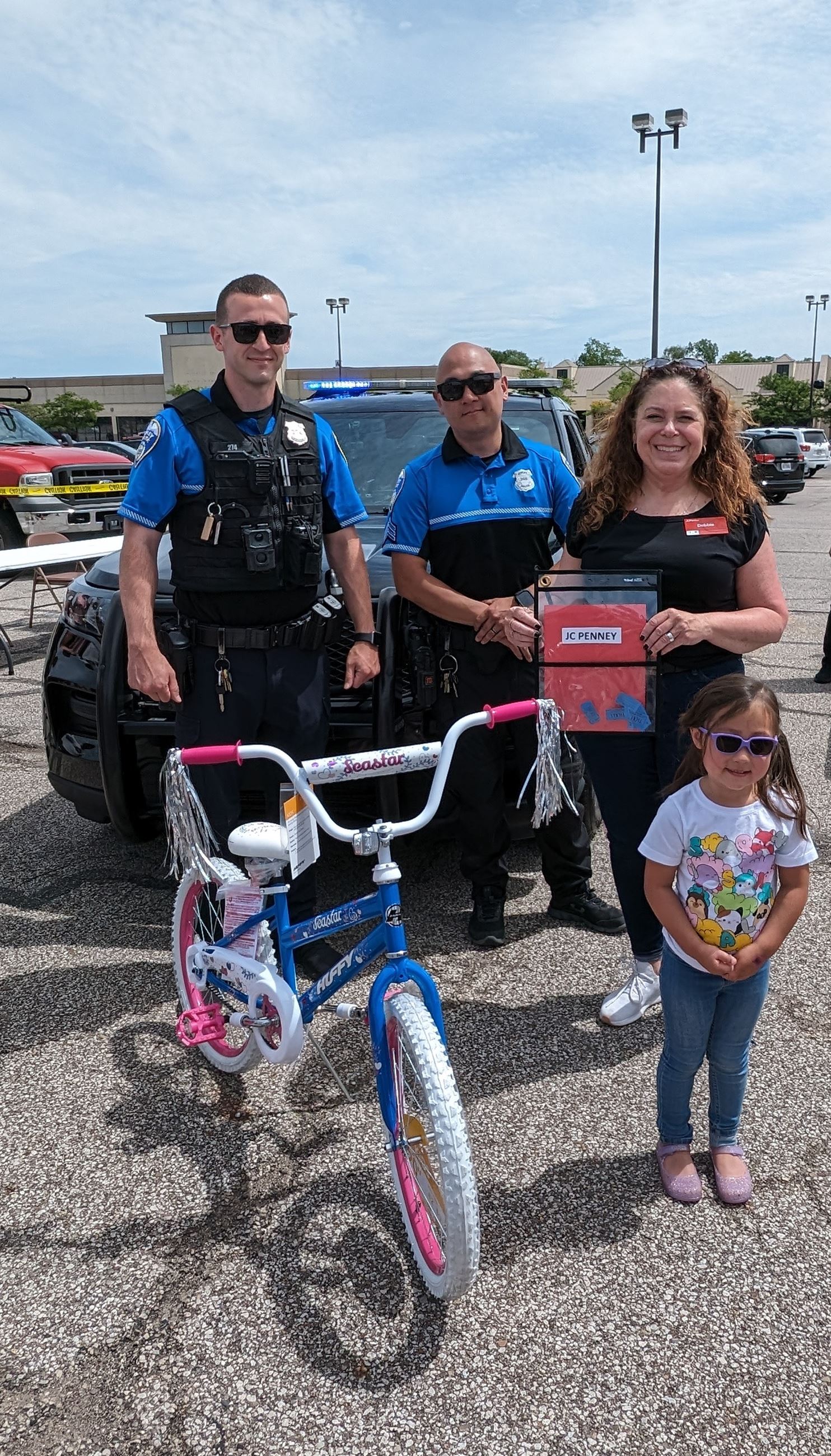 Bike JCPenney 2; Bike Rodeo; Copley PD; 2024