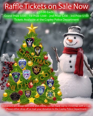 Christmas with a Cop Flyer 2024