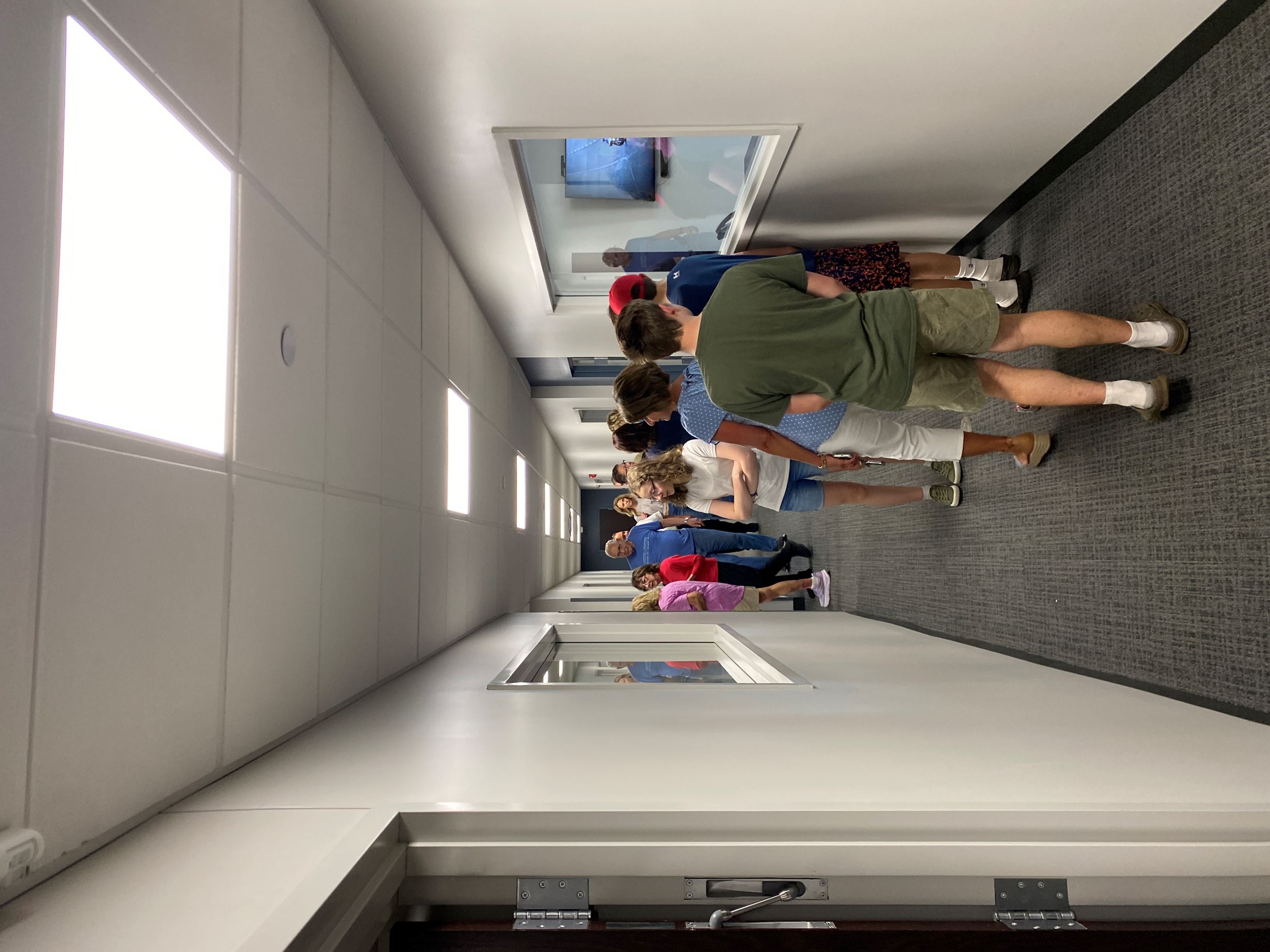 Residents Touring the Police Department at the Safety Center Facility Dedication - June 22, 2025