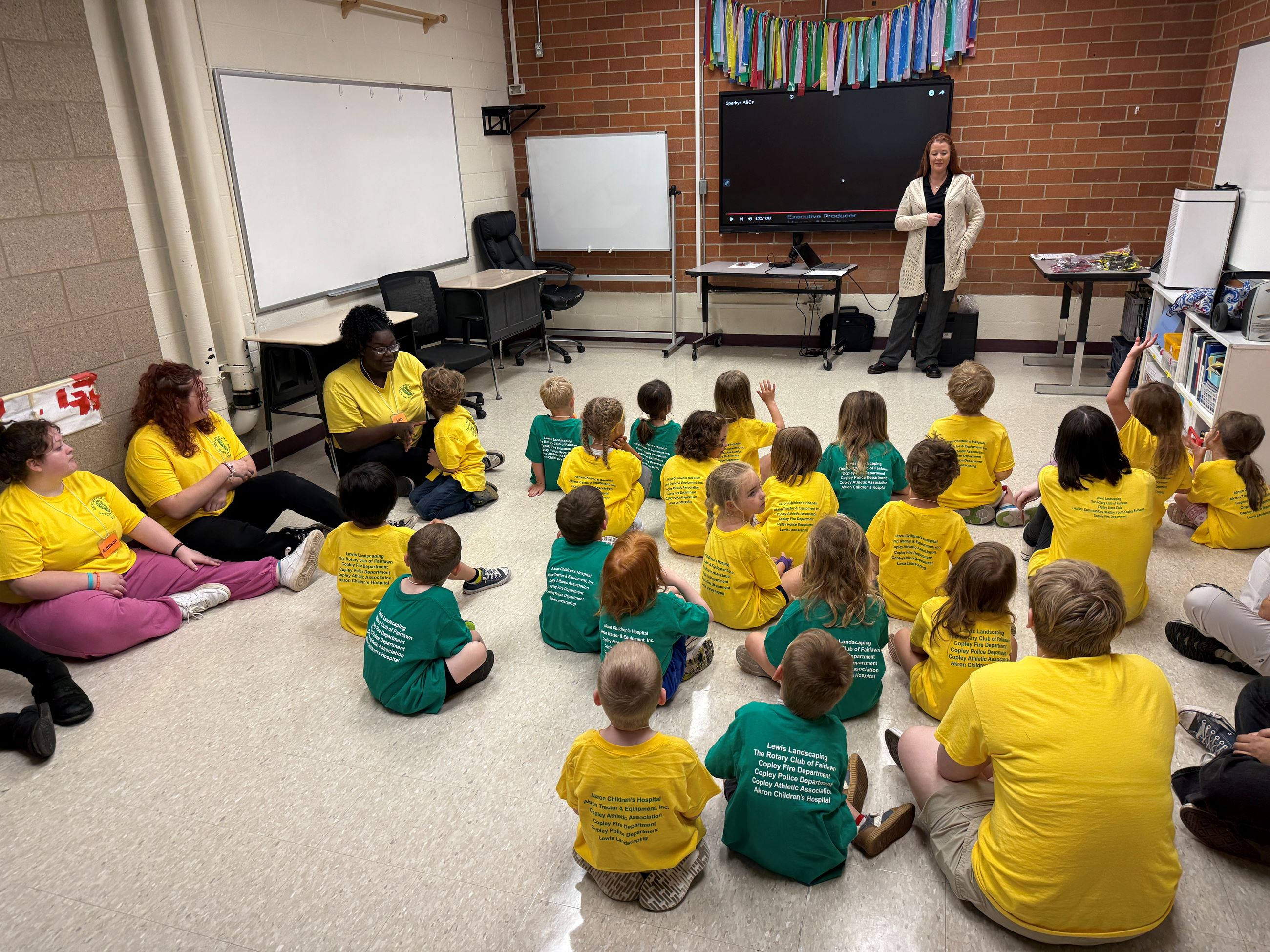 Summit Emergency Communications Presented on When and How to Call 9-1-1 on Day 2 of Safety Town 2025