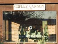 Copley Cannon on Display