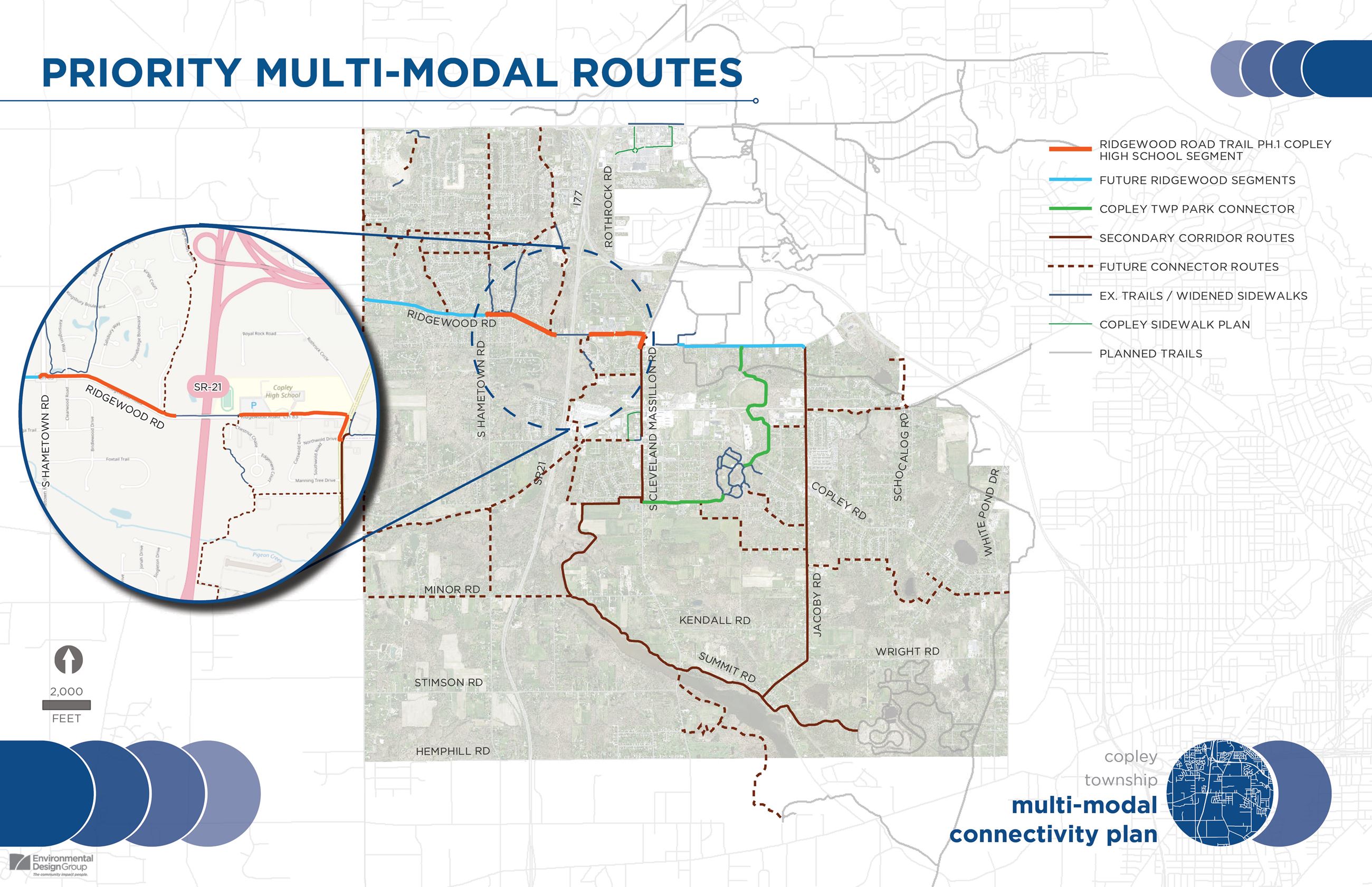 Ridgewood Road Trail Map